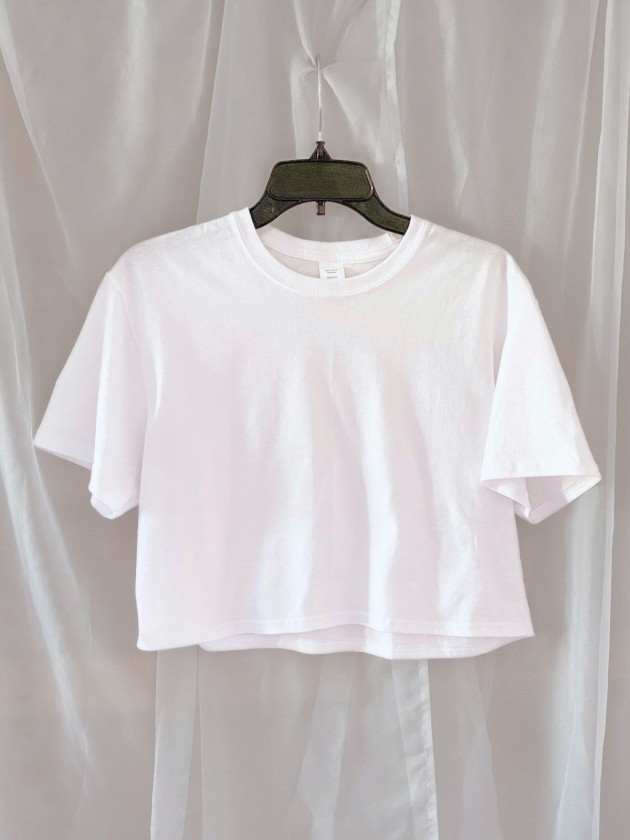 CAMISETA CROPPED BASICA COCO