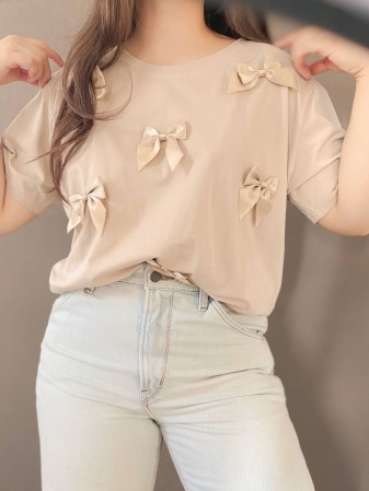 CAMISETA LITTLE BOWS