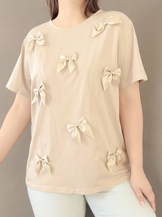 CAMISETA LITTLE BOWS