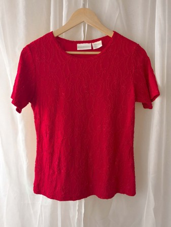 BLUSA BASICA ROJA