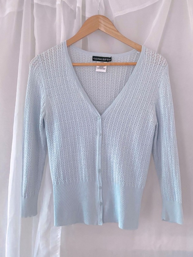 CARDIGAN BABY BLUE