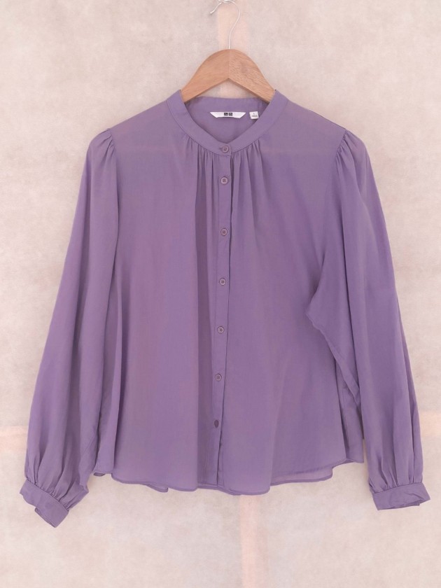 BLUSA LILAC BUBBLE