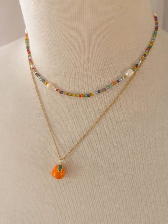 COLLAR DAINTY ORANGE