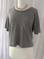 BLUSA GRIS GLITTER