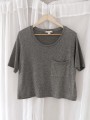 BLUSA GRIS GLITTER