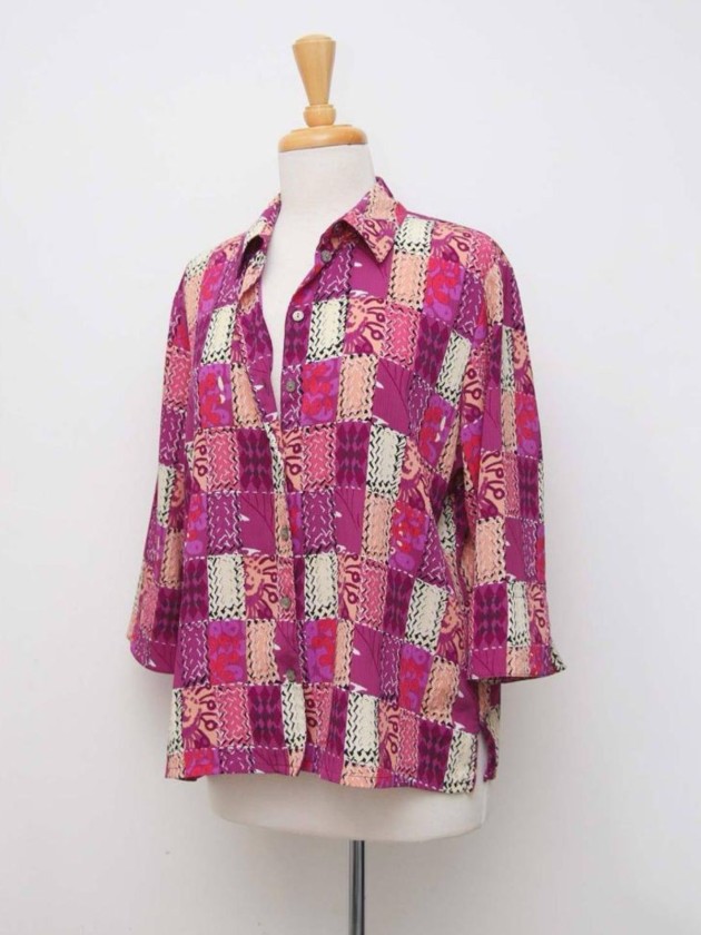 BLUSA VINTAGE PURPLE