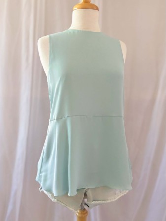 BLUSA CELESTE UNIQLO