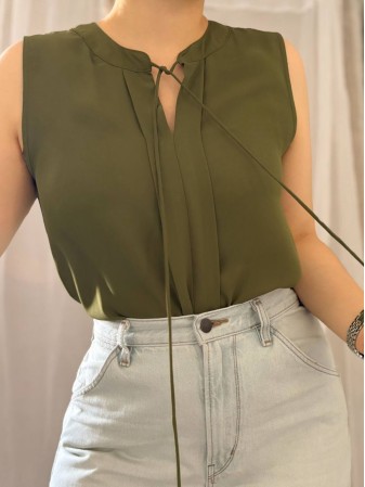 BLUSA VERDE STASS